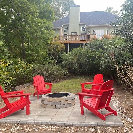 Luxe Lake House With Pool And Dock On Deep Water Cove! Appling Exterior photo